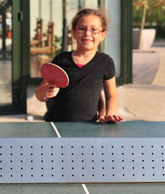 Table de Ping-pong Camping des cygnes Amiens